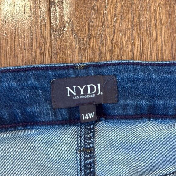NYDJ Marilyn straight leg jeans size 14 - Picture 4 of 13
